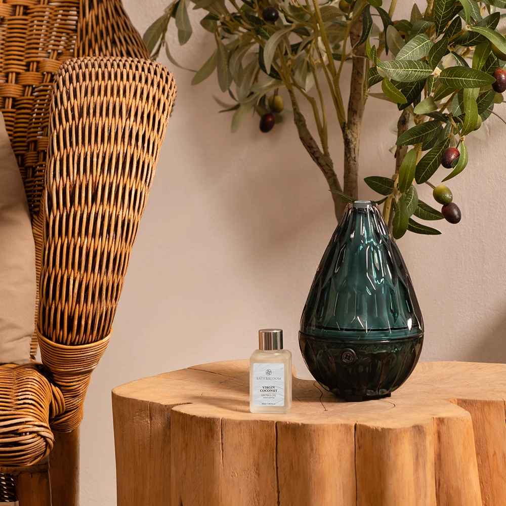 The Crown Jewel Crystalline Scented Diffuser – Green Tourmaline