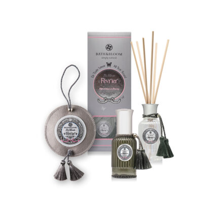 บาธ แอนด์ บลูม ชุดของขวัญ ชุดเครื่องหอม กลิ่นดอกกุหลาบ Fevier (February)