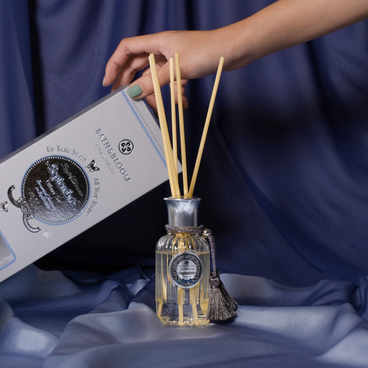 ชุดก้านไม้หอมปรับอากาศ กลิ่น Septembre (September) ขนาด 100 มล.
