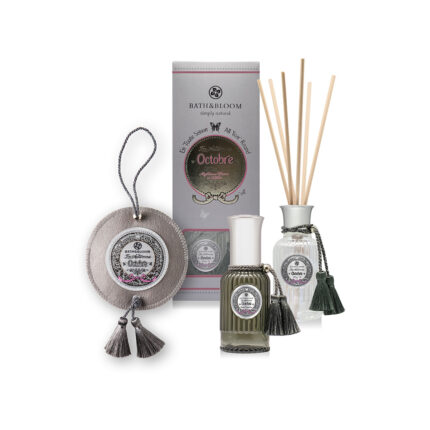 บาธ แอนด์ บลูม ชุดของขวัญ ชุดเครื่องหอม กลิ่นดอกมะลิ กุหลาบ ลิลลี่ Octobre (October)